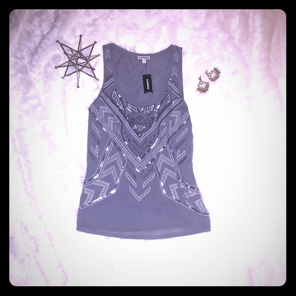 Express sequin cami - Picture 1 of 4
